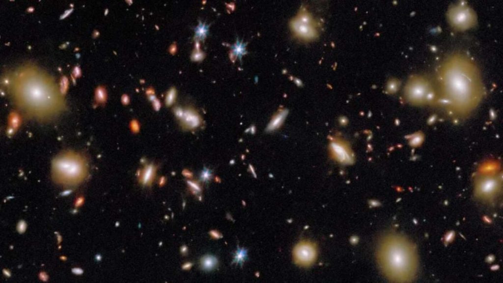 Глибоке поле телескопа James Webb з ділянкою огляду COSMOS-Web