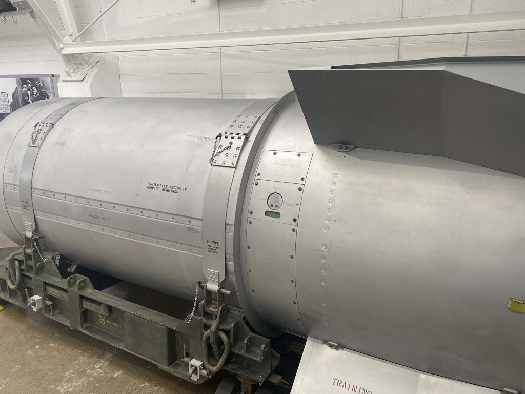 Корпус водневої бомби B53 у музеї