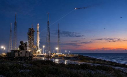 Лазерна оборона космодрому від дронів