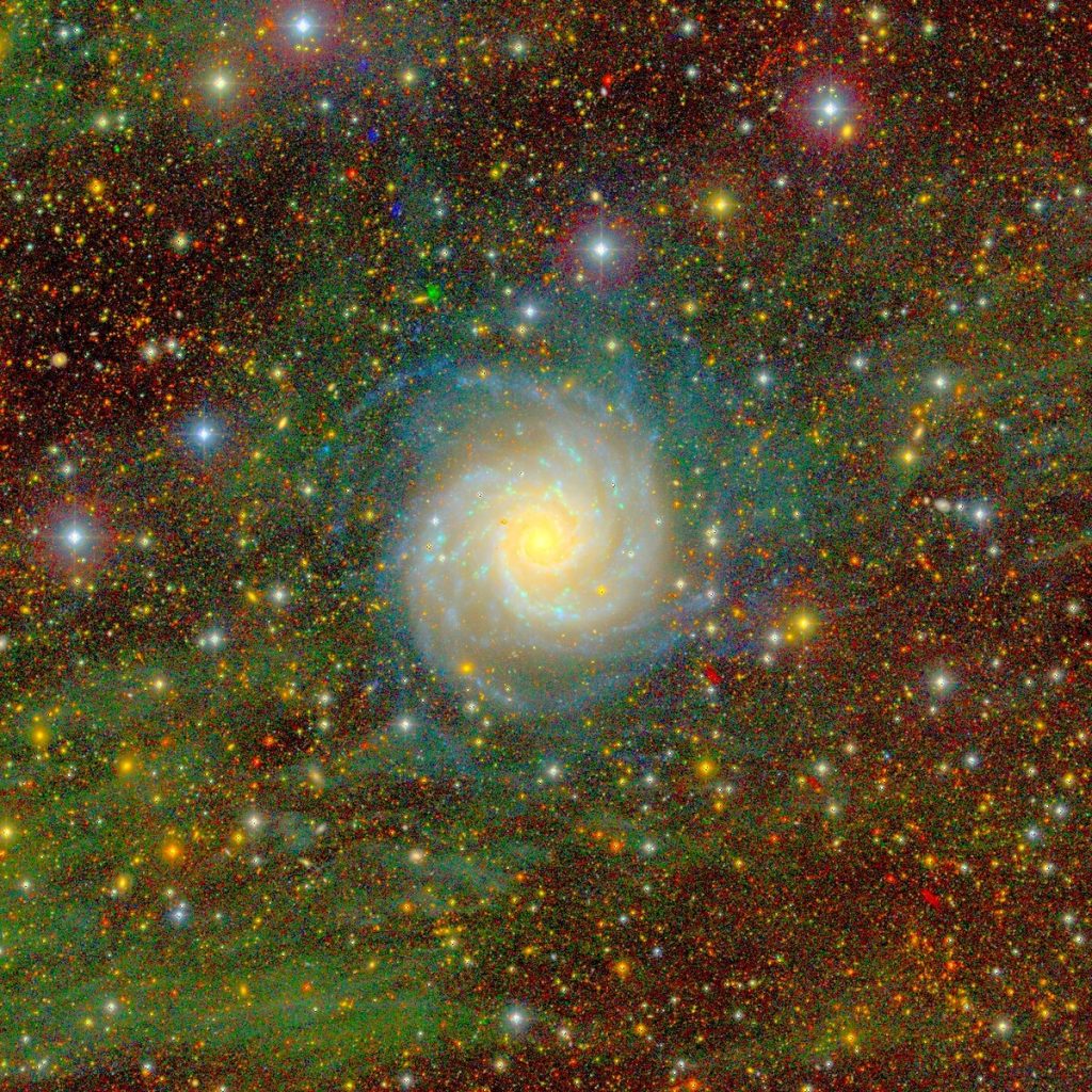 Спіральна галактика Messier 74 на знімку телескопа TST