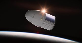 Художня ілюстрація космічного корабля Nyx компанії The Exploration Company.