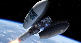Супутники Sentinel-3C і FLEX під обтічником ракети Vega-C