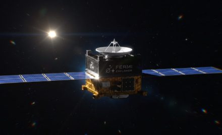 Художнє зображення апарата Fermi Explorer