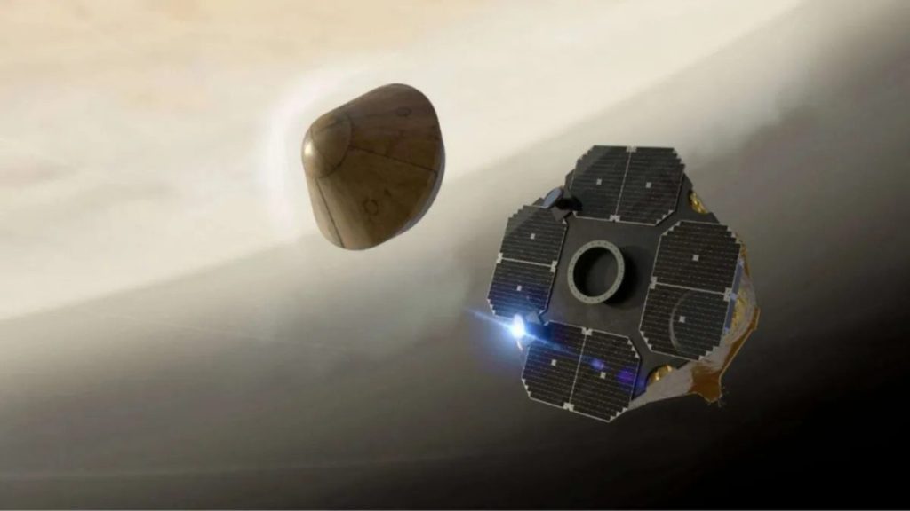 Апарат Photon над хмарами Венери