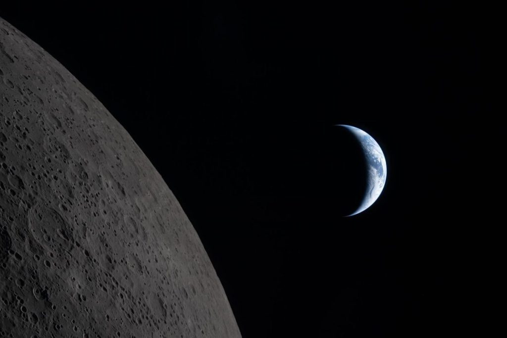Земля на знімку екіпажу Artemis II