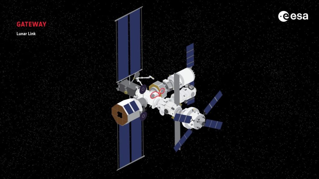 Система зв'язку Lunar Link на станції Gateway