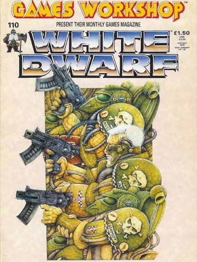 Журнал White Dwarf в якому публікувався Чарльз Стросс