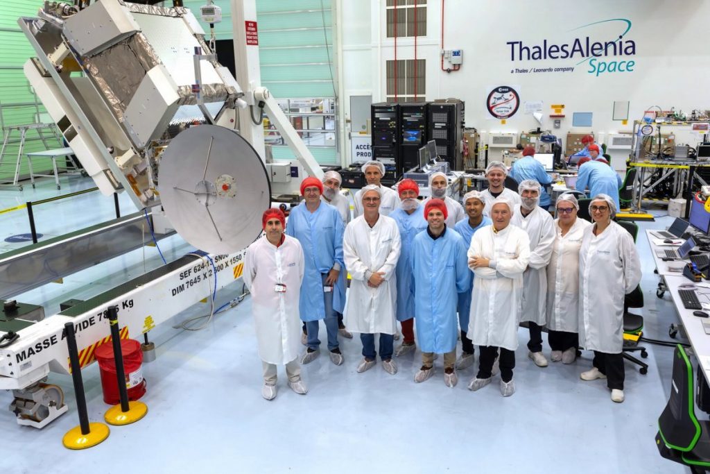 Команда Lunar Link у Thales Alenia Space