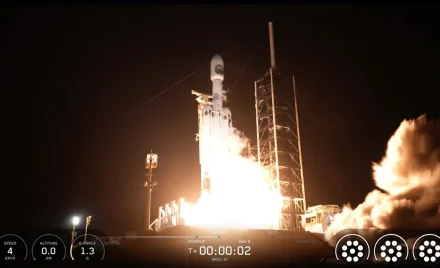 Ракета Falcon Heavy стартує вночі із засекреченою місією NROL-97