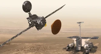 Зонд ExoMars Trace Gas Orbiter на орбіті Марса