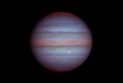 Взрывная вспышка на Юпитере. Иллюстративное фото